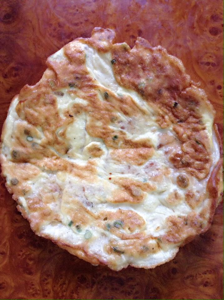 葱花鸡蛋饼