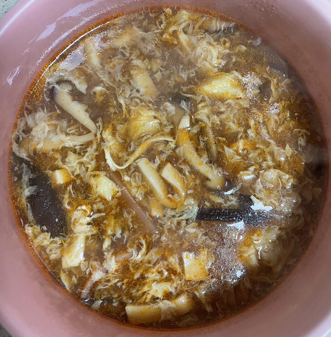 超级开胃的酸辣汤❗️10分钟搞定