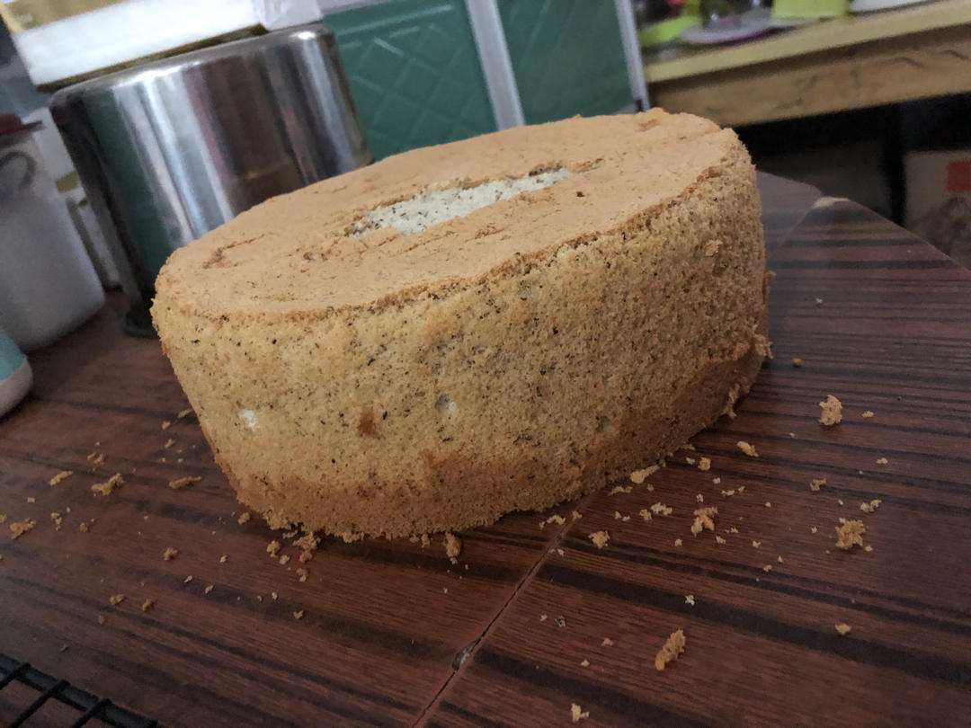 《Tinrry+》戚风蛋糕（6寸配方）（基础、超详细教程）