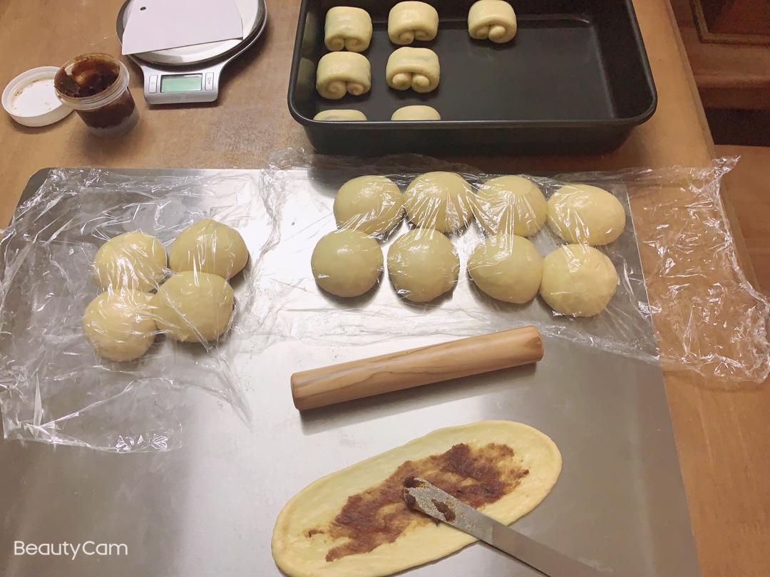 小美版 牛奶面包卷