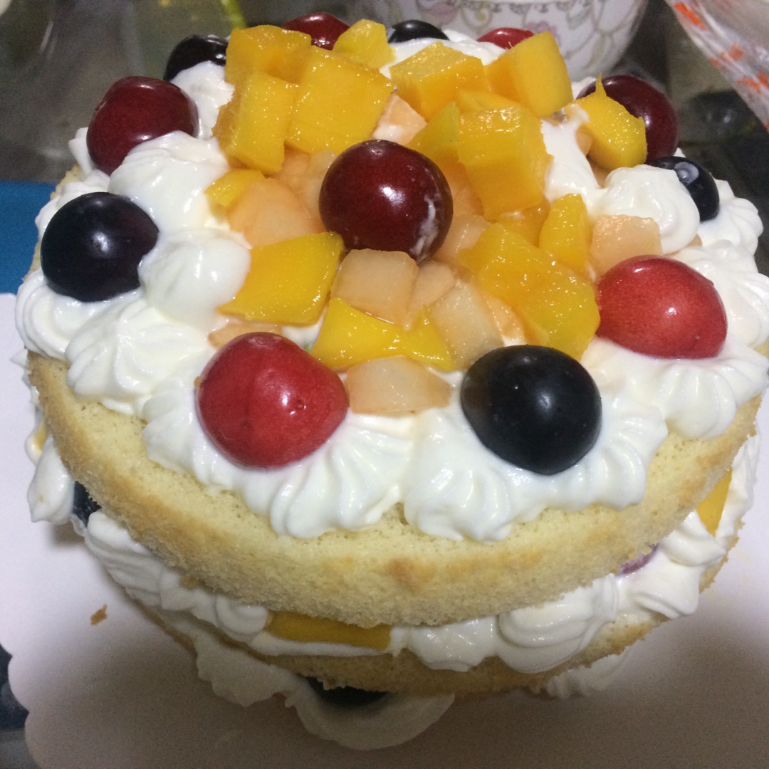 缤纷裸蛋糕