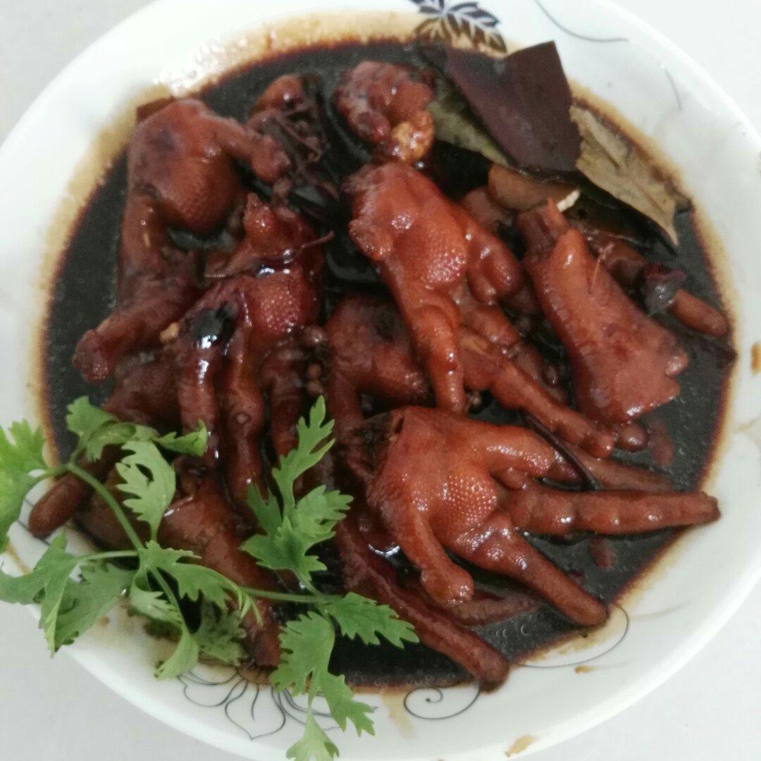秘制红烧鸡爪