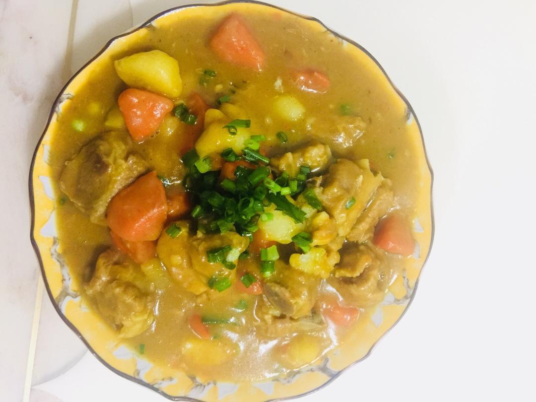 咖喱土豆排骨