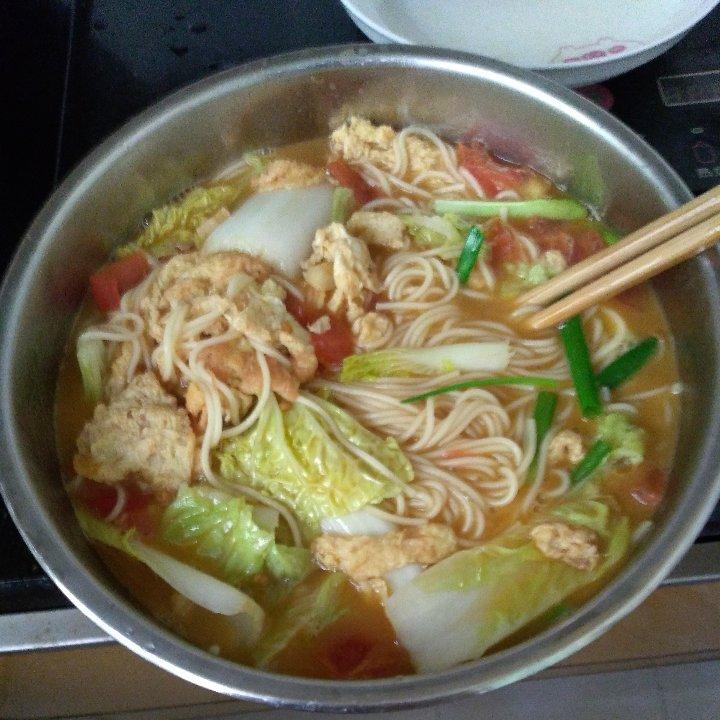 超级入味好吃的番茄鸡蛋面