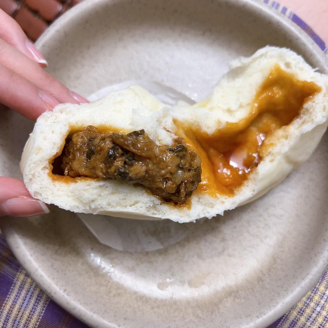 干菜肉包的做法