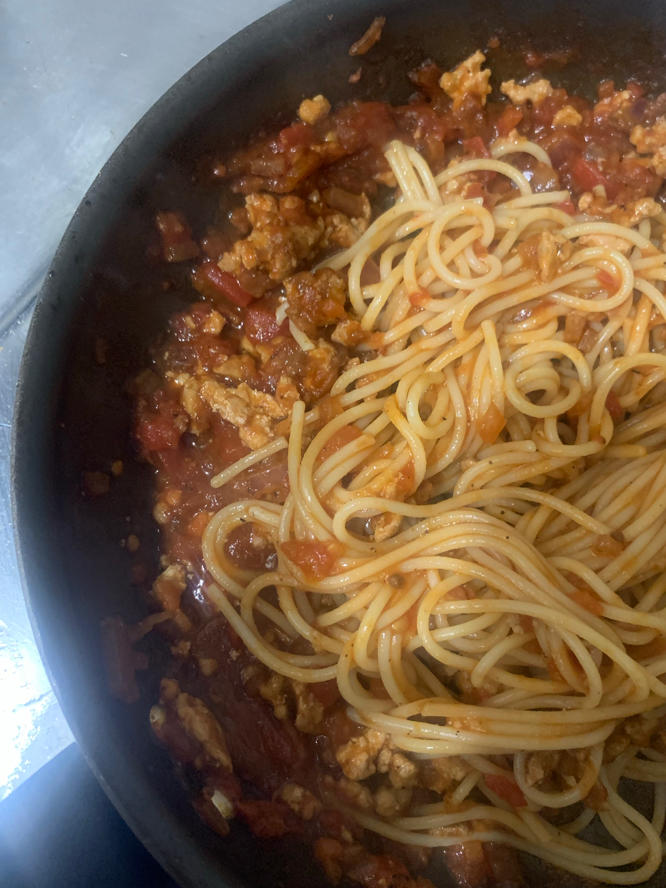 【番茄肉酱意面】