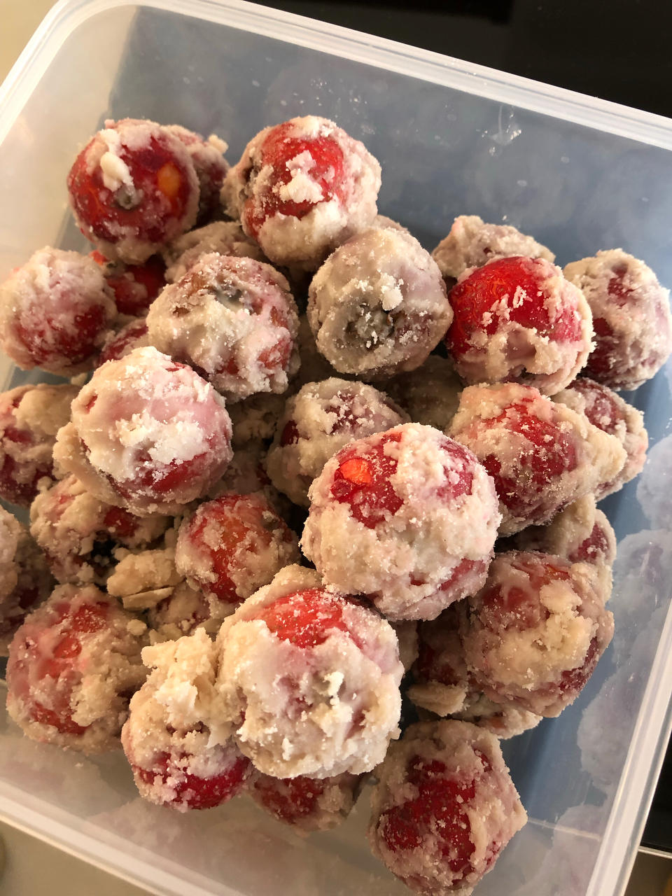 雪花山楂球 酸甜爽口 开胃又好吃 附细节视频详解