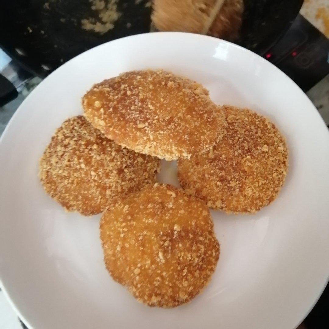 裹了面包糠的南瓜饼·速成