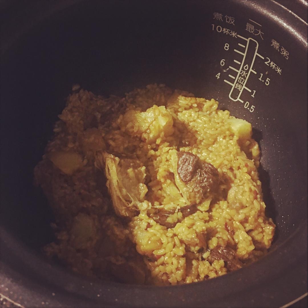 土豆焖饭（电饭锅版）
