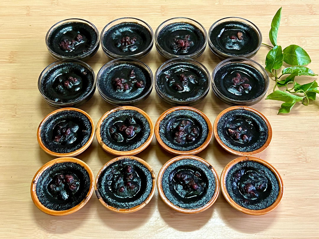 鸡屎藤蜜豆钵仔糕