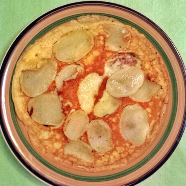 西班牙土豆煎蛋饼