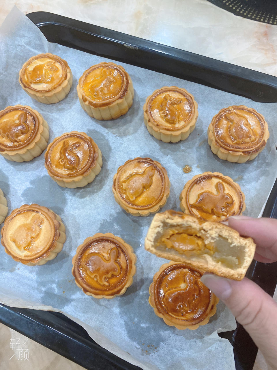 广式莲蓉蛋黄月饼 50克模