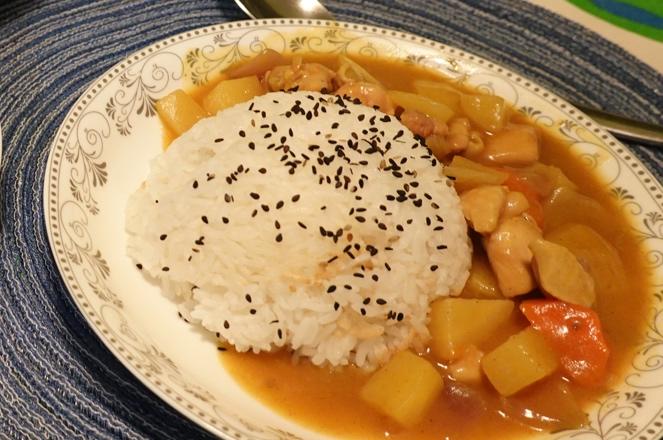 咖喱鸡肉饭