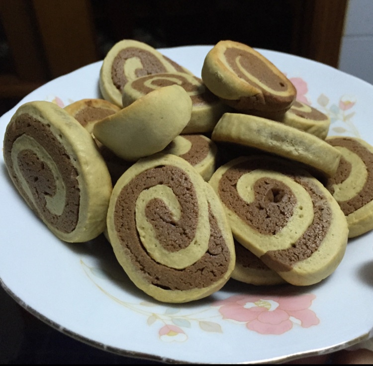 摩卡双色饼干