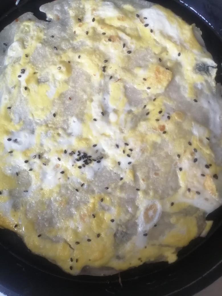 电饼铛自制煎饼果子（附薄脆方法）