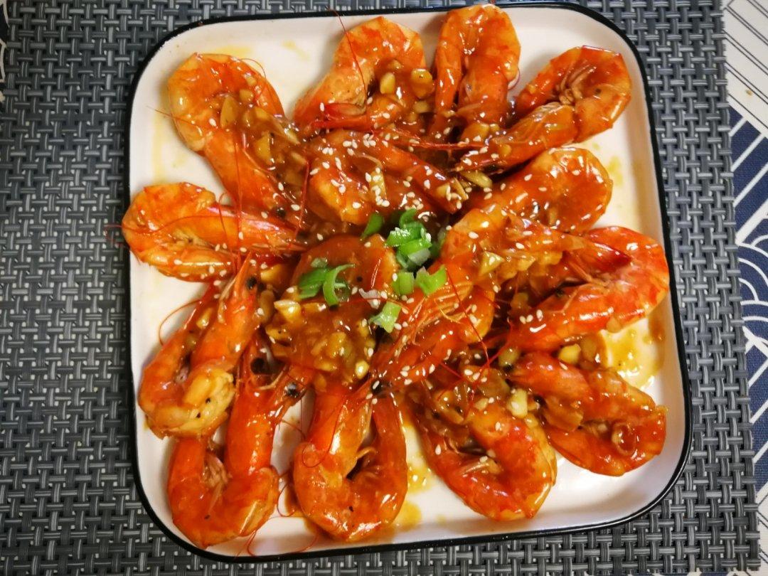 十分钟做好吃的红烧大虾