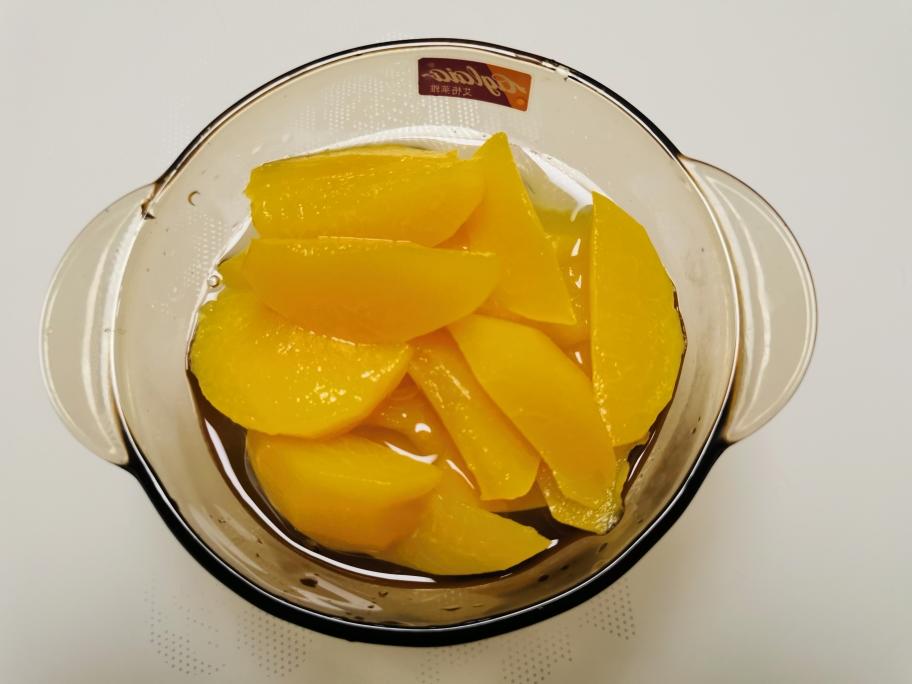 电饭锅版冰糖黄桃罐头的做法