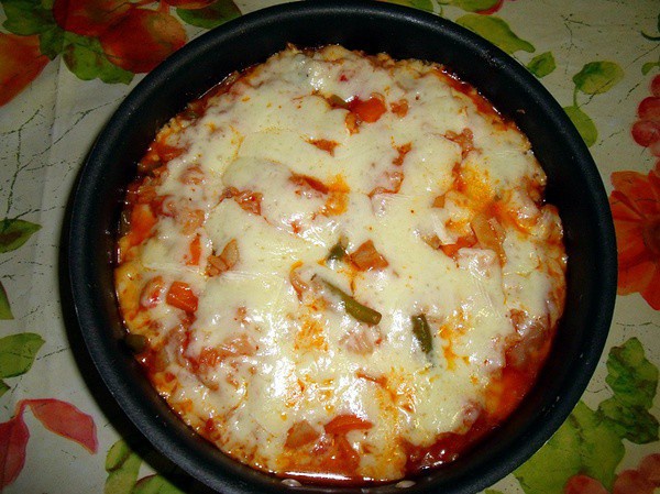 番茄奶酪焗饭
