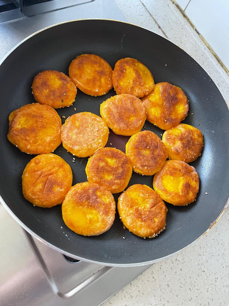 10分钟做好南瓜饼