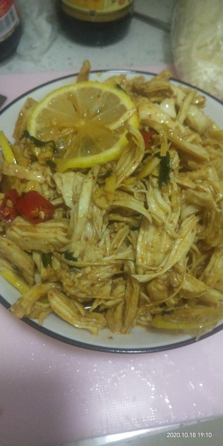 ✅ 第6道快手低脂菜✨清爽美味的柠檬鸡丝🍋鸡胸肉满分吃法💯