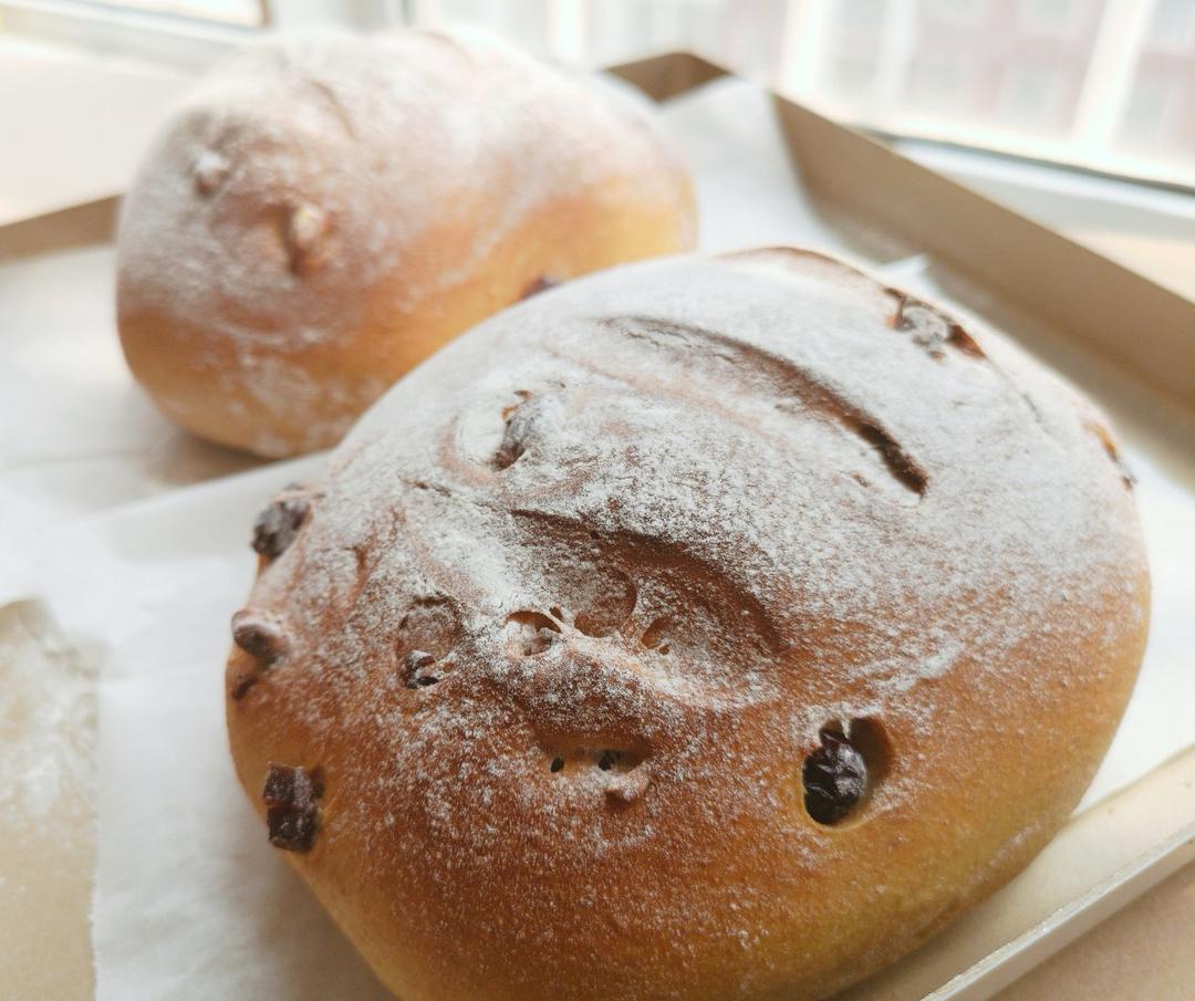 蔓越莓全麦黑糖面包