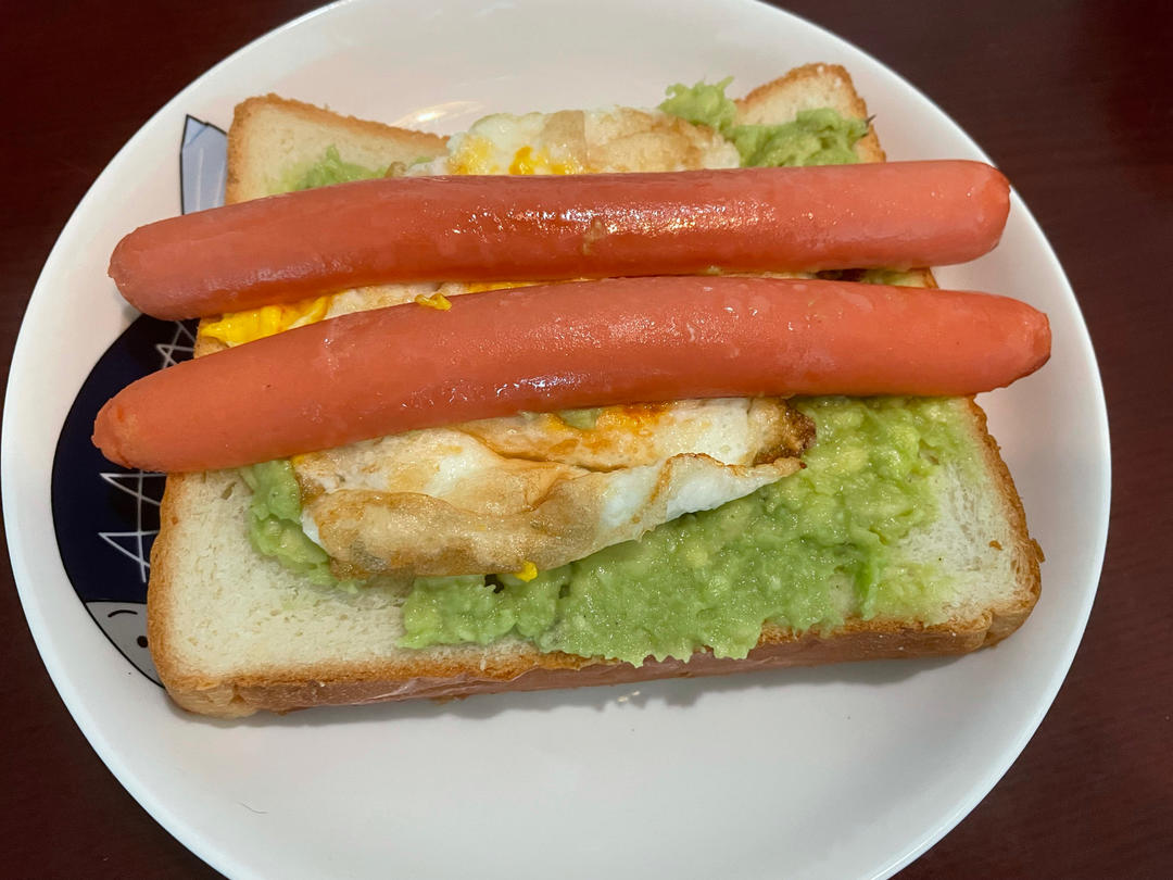 🥑牛油果煎蛋吐司|健康又好吃