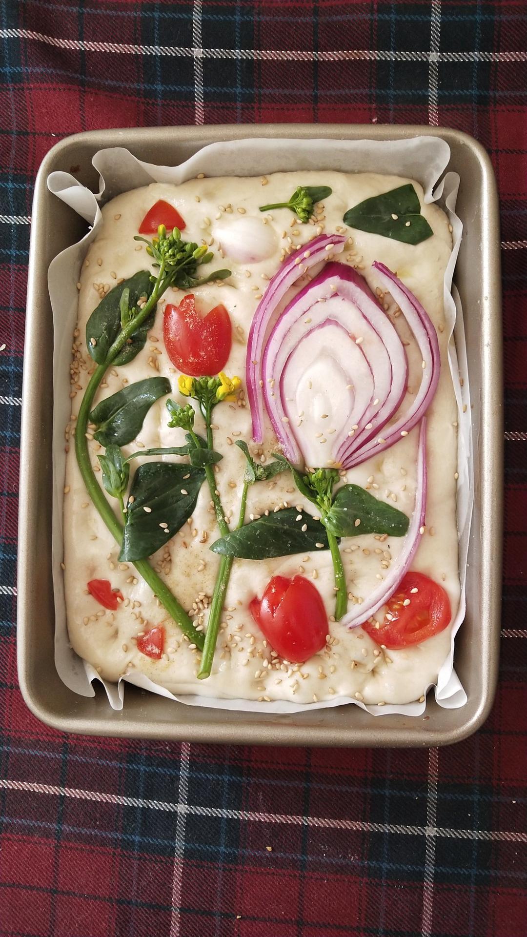 免揉蔬菜佛卡夏