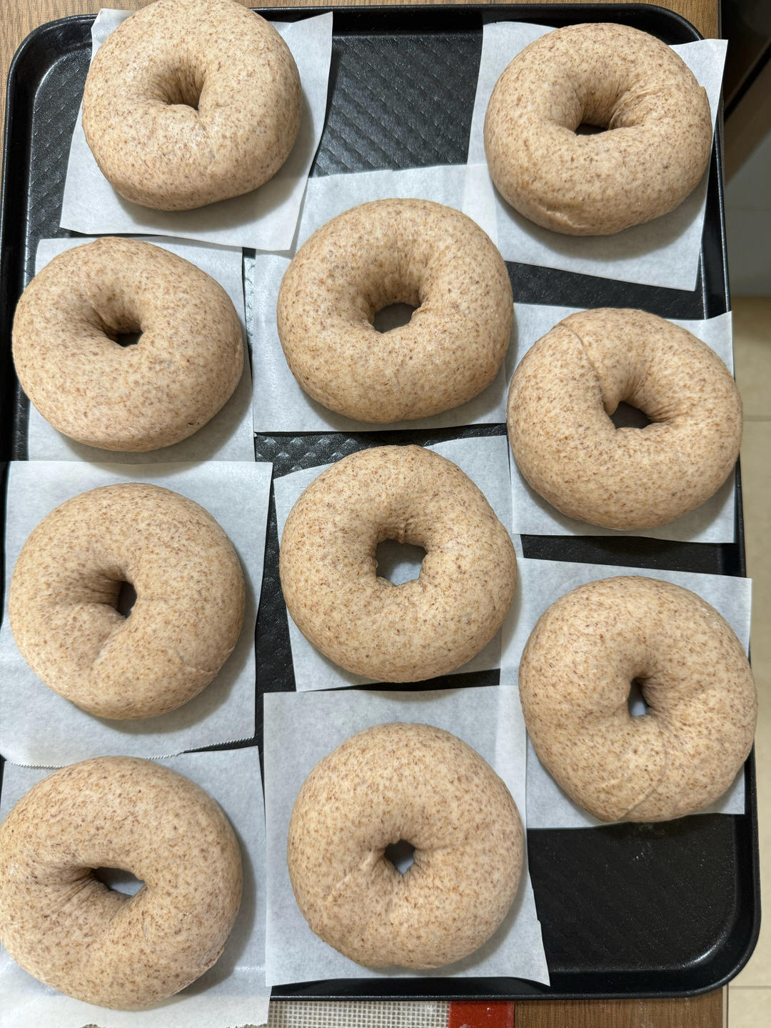 无糖低油也很软的50%全麦贝果，减肥控糖健身都能吃