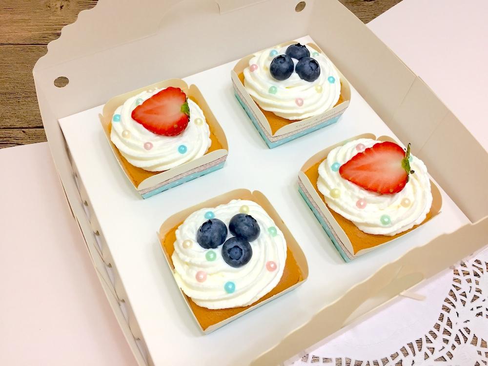 戚风杯子蛋糕^_^不开裂不回缩喔～