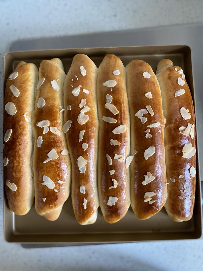 蜂蜜淡奶油面包#美味排包#