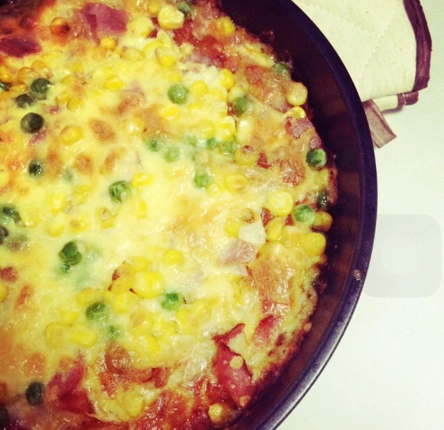 夏威夷pizza（附饼底冷冻法）