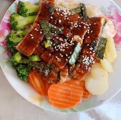 超简单西兰花鳗鱼饭零失败