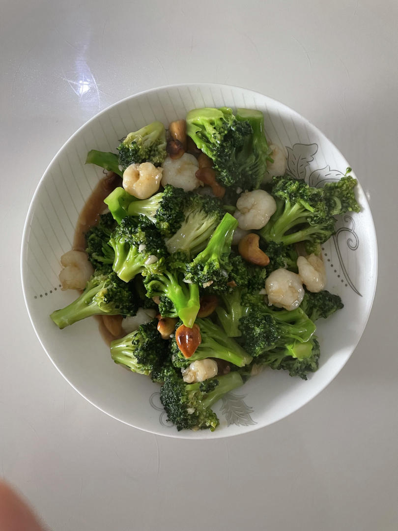 翡翠腰果虾球