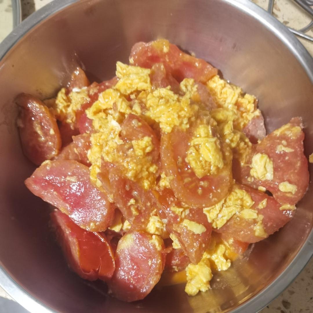 孩子最爱的（适合拌饭）的番茄炒蛋
