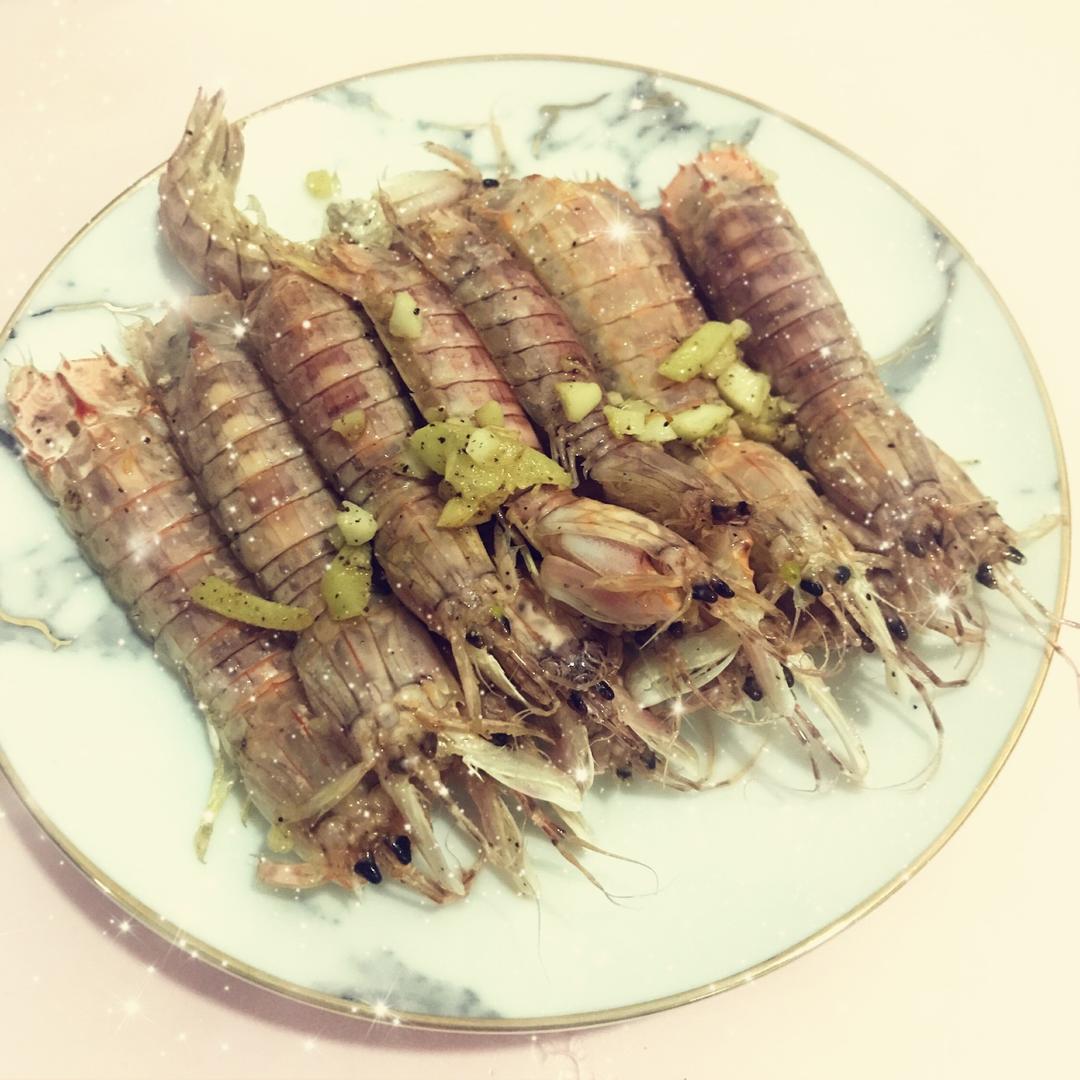 椒盐皮皮虾