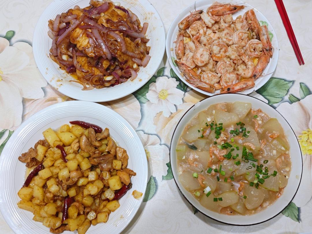 蒜香黄油虾
