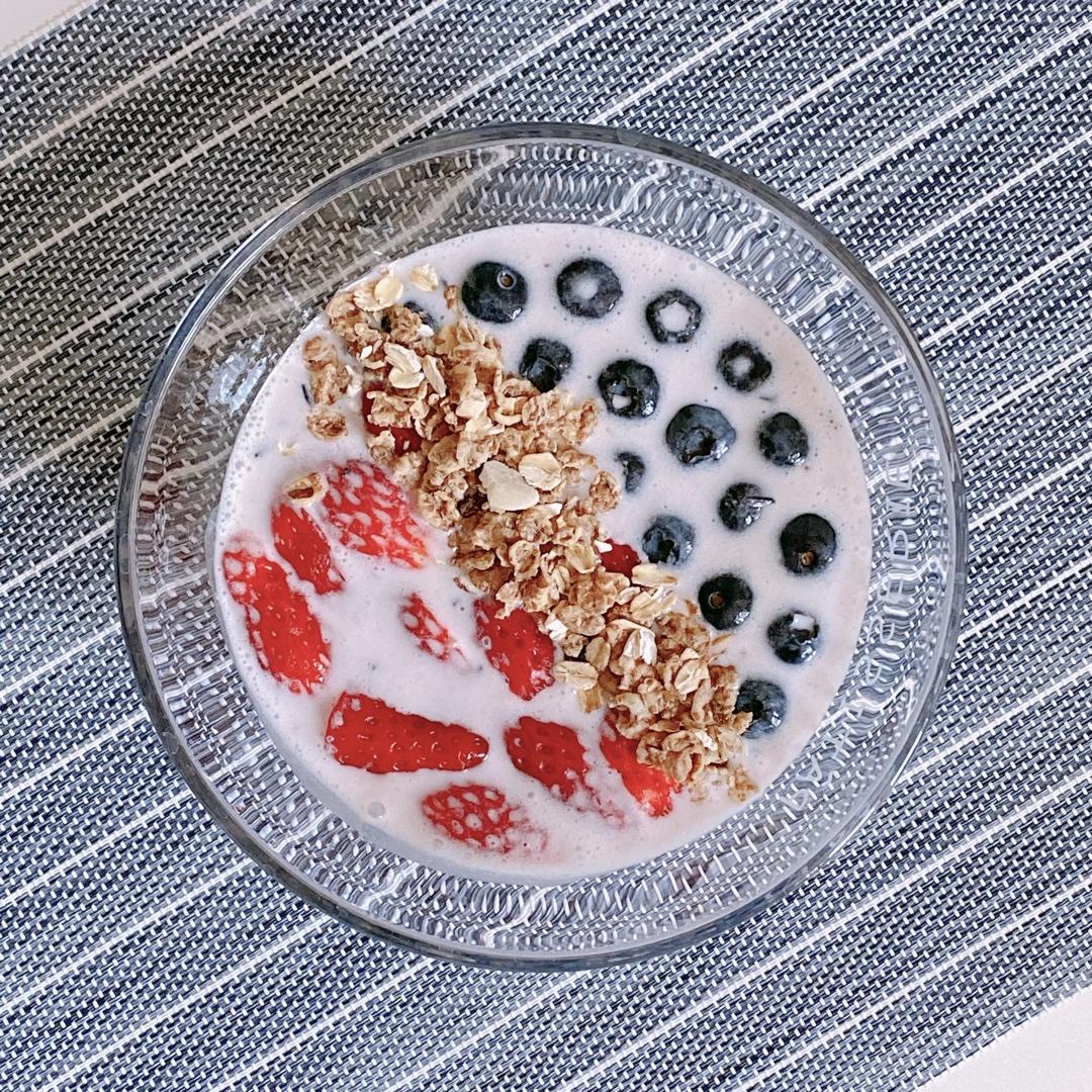 紫薯酸奶燕麦羹/南瓜饼