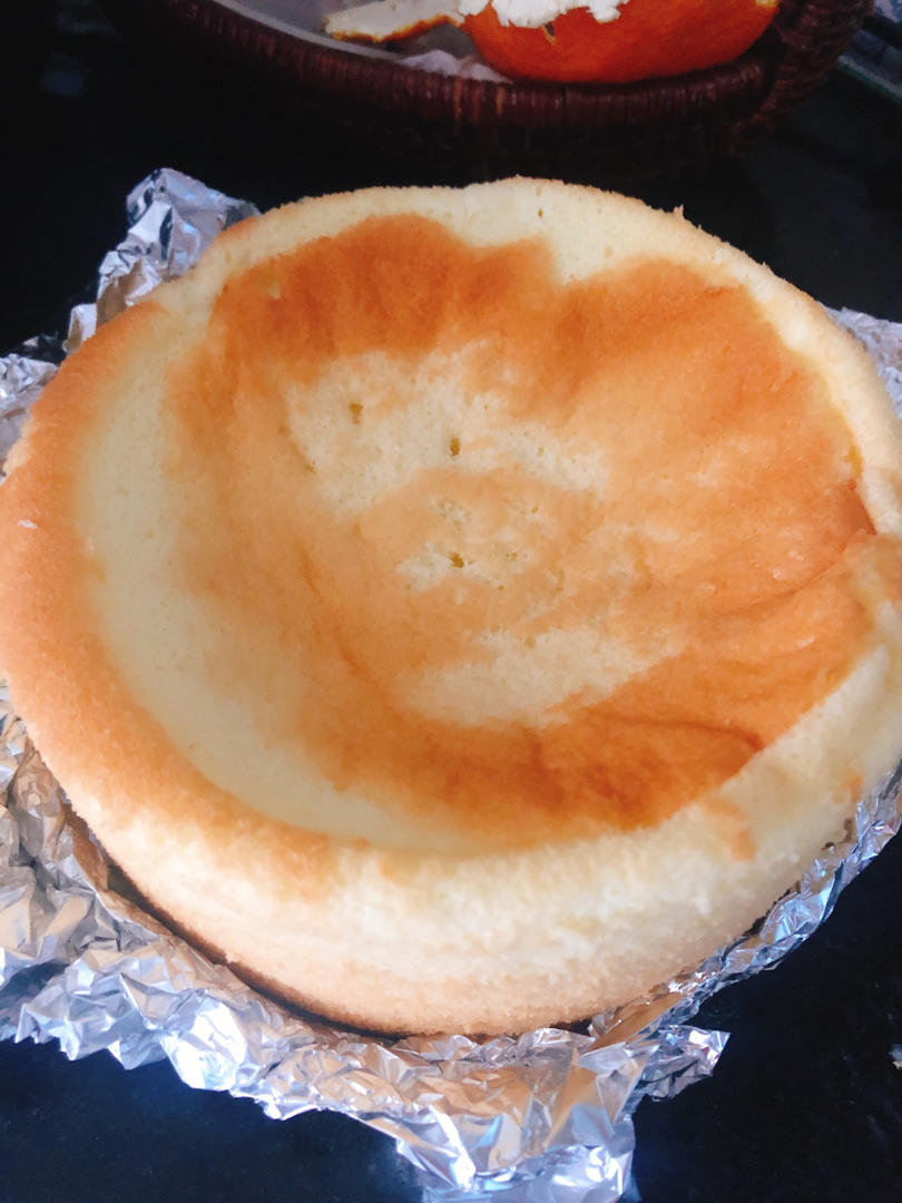 新手零失败空气炸锅版戚风蛋糕