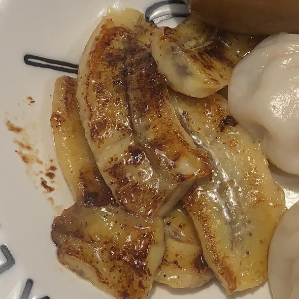 软糯香甜的焦糖黄油煎香蕉🍌『5分钟搞定香蕉神仙吃法‼️』