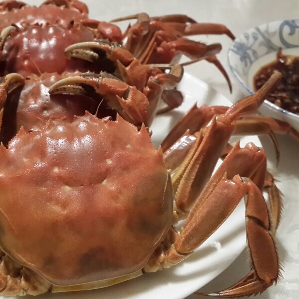 清蒸大闸蟹