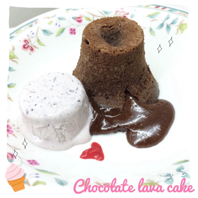 Chocolate lava cake（熔岩蛋糕）