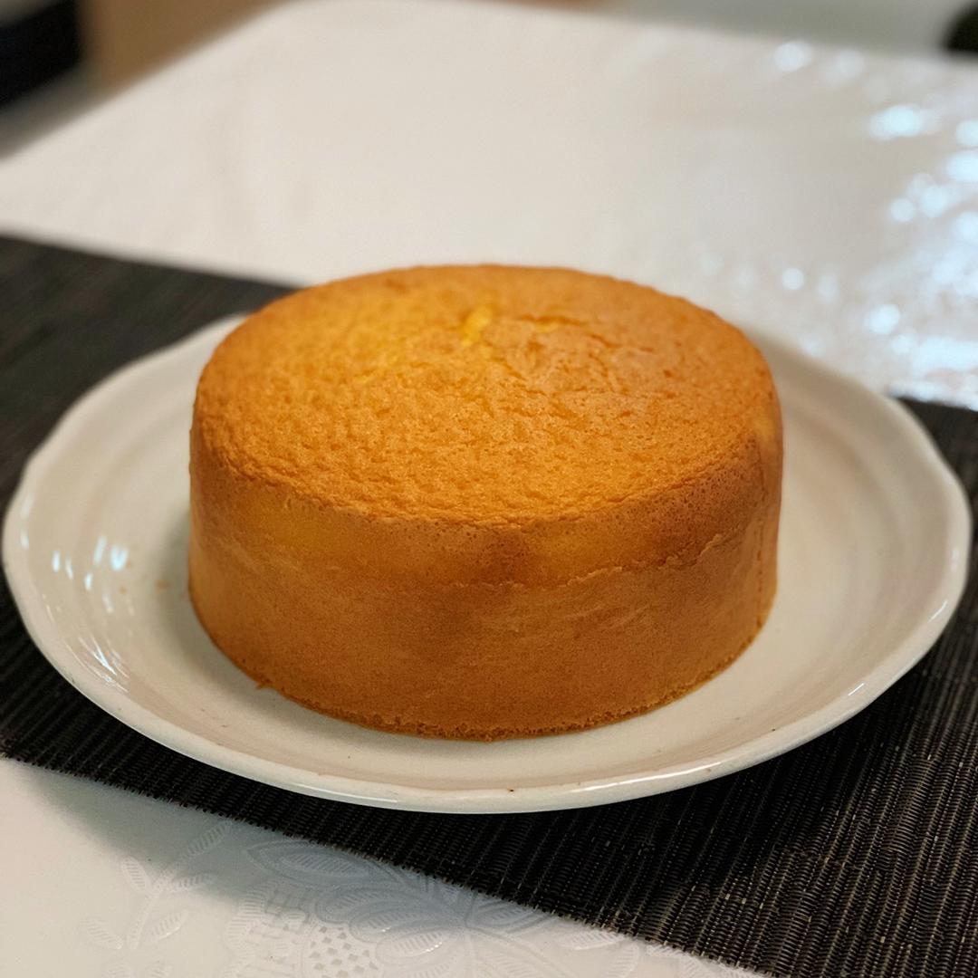 基础型全蛋海绵蛋糕（6寸）