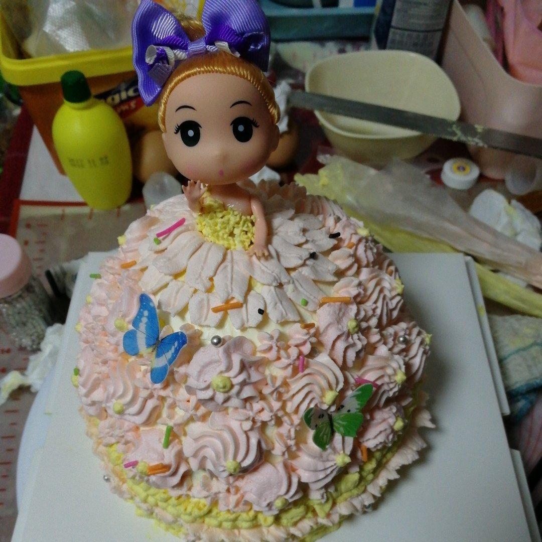 芭比娃娃蛋糕