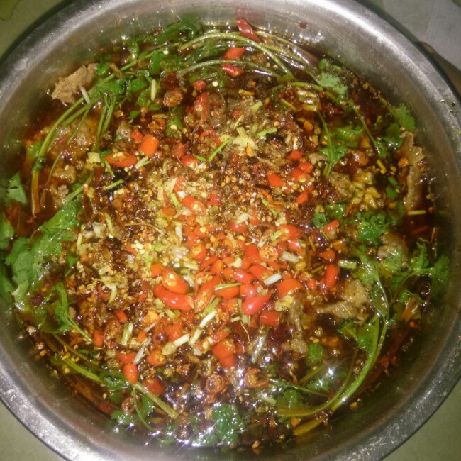 水煮牛肉
