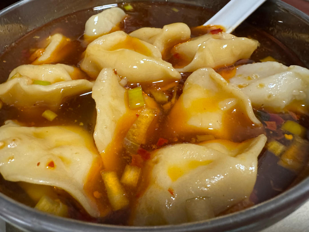 🔥五分钟搞定❗️酸辣开胃一吃就上瘾的酸汤水饺