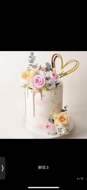 生日蛋糕裱花集的做法 步骤5