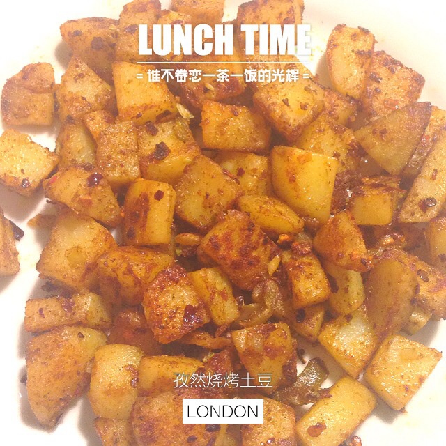 孜然烧烤土豆之无烤箱版