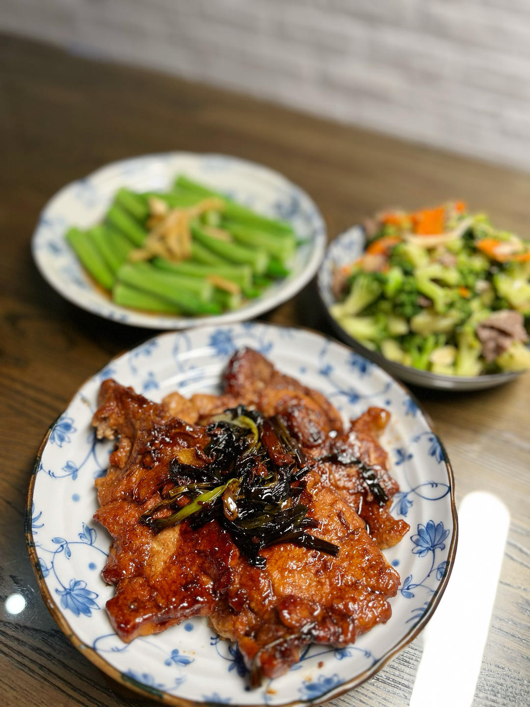 超级下饭的葱烧大排