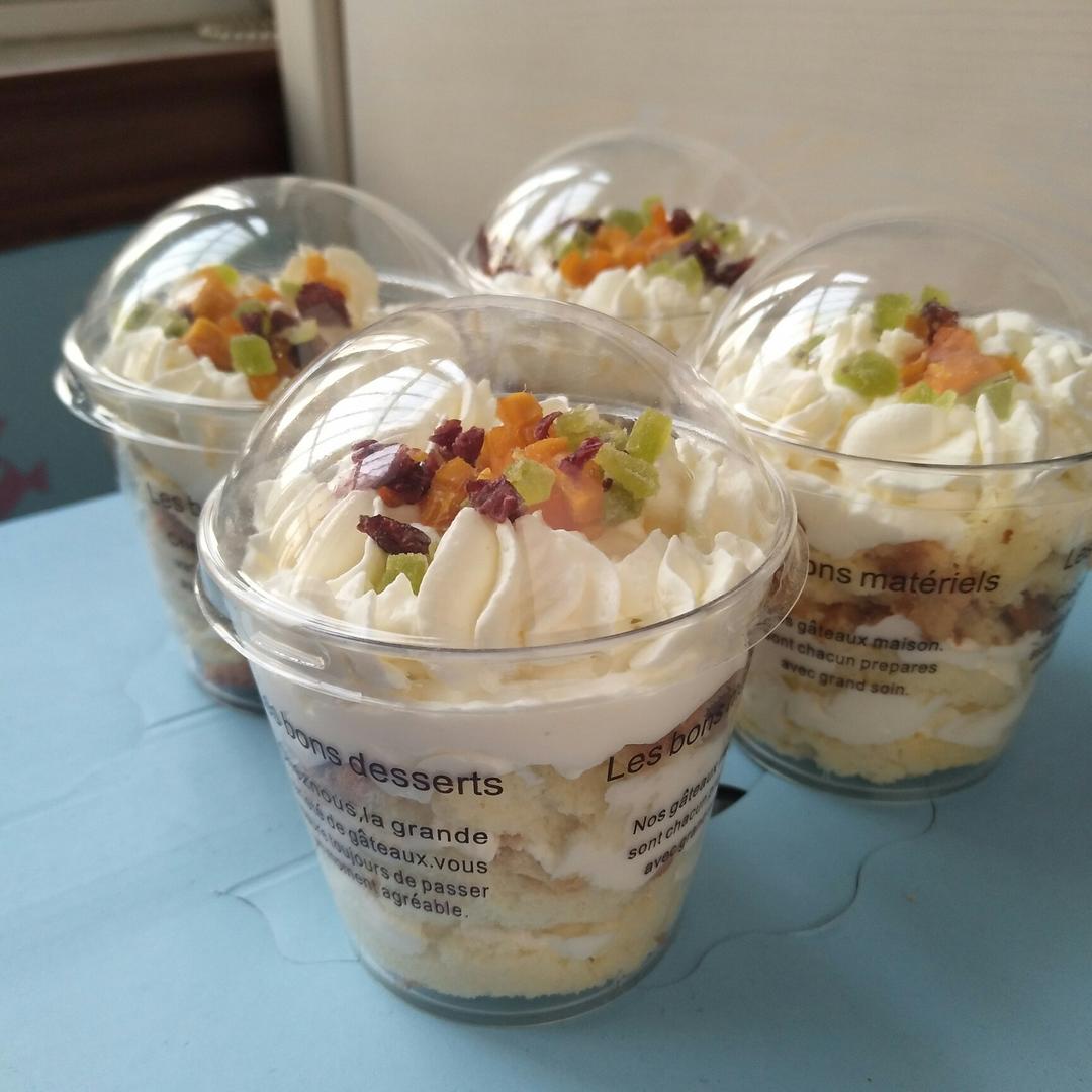 运小溪做的木糠杯版小蛋糕