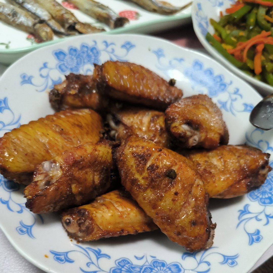 秒杀外面轻食店的所有鸡翅 吃了一次就彻底爱上(空气炸锅版)
